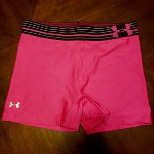 Under Armour hot pink XS athletic Shorts